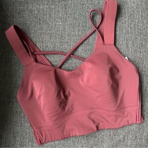 Lululemon Like a Cloud Bra D/DD Red Merlot 4